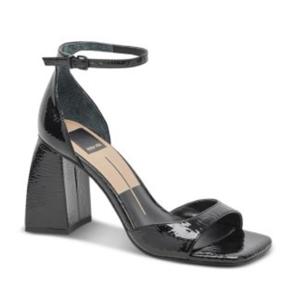 Dolce Vita Black Patent Heels